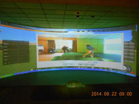 wingStar環屏模擬高爾夫進入北京市北辰校園